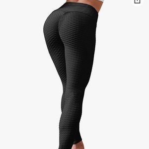 Siqnature Anti Cellulite Black Leggings Size M